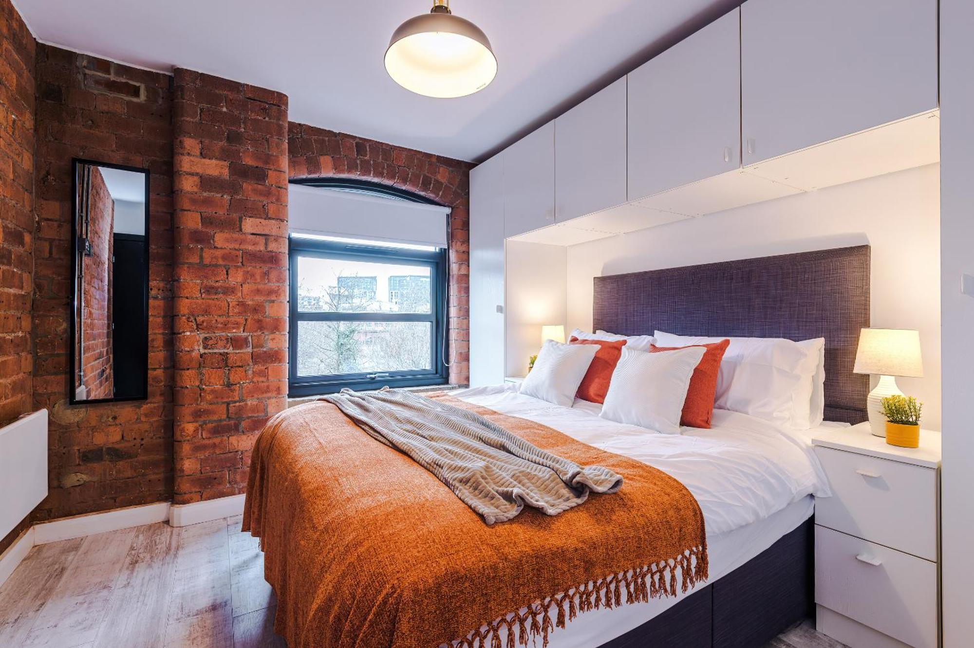 2 King Size Beds In Manhattan Styled Oversize Apartment Leeds  Luaran gambar
