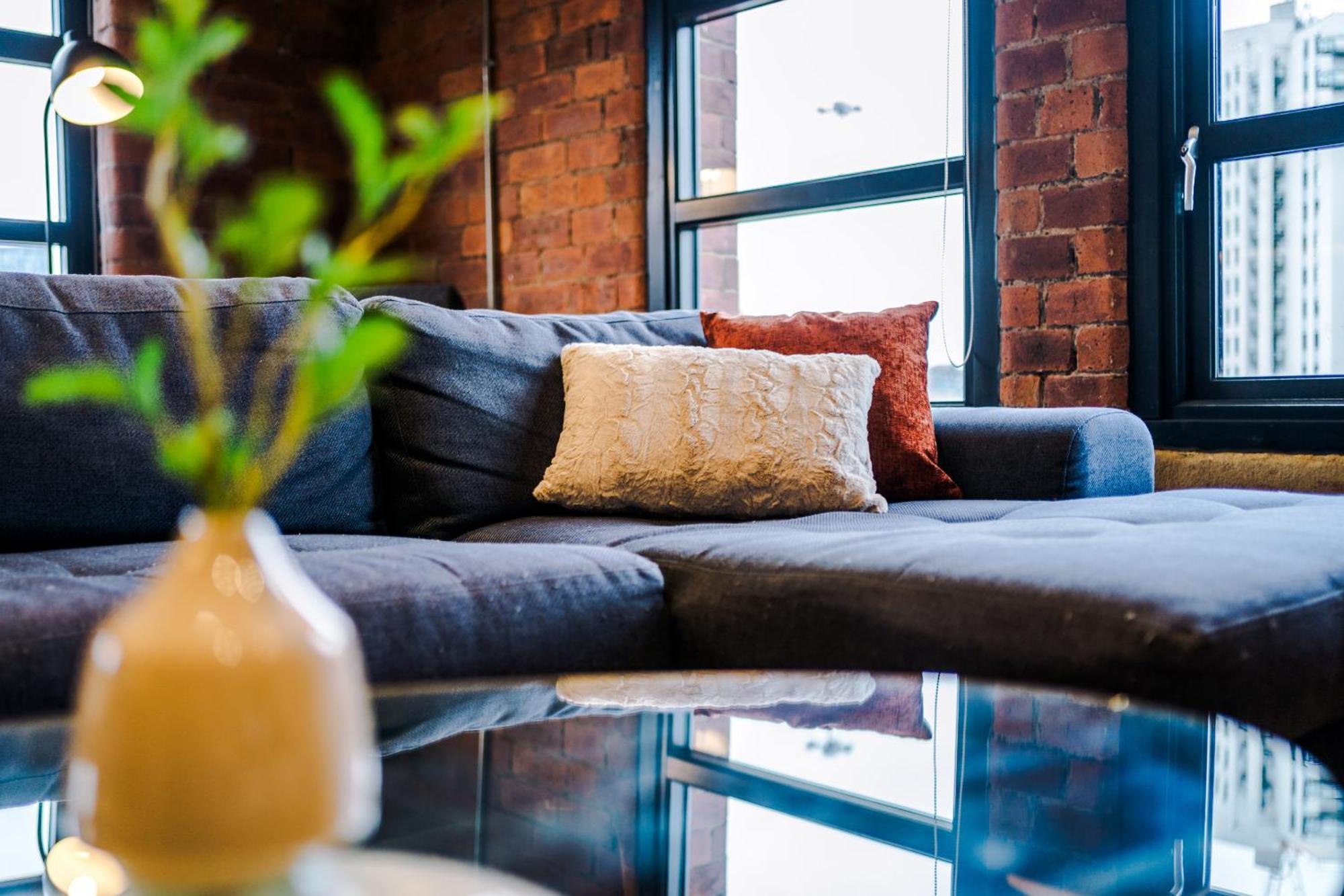 2 King Size Beds In Manhattan Styled Oversize Apartment Leeds  Luaran gambar